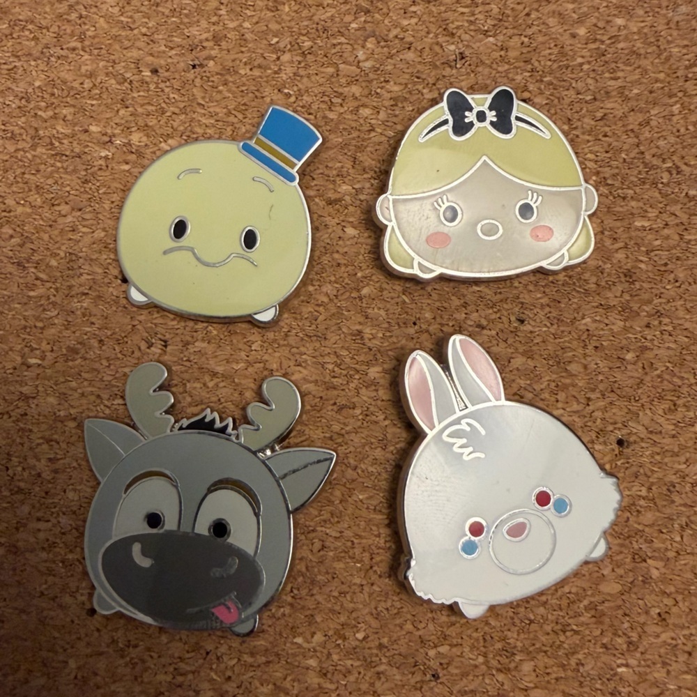 Authentic Disney Tsum Tsum Set of 4 Mystery Collection Series 2
